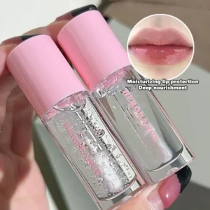 Water Light Lip Gloss Moisturizing Transparent Jelly Mirror Lip Glaze