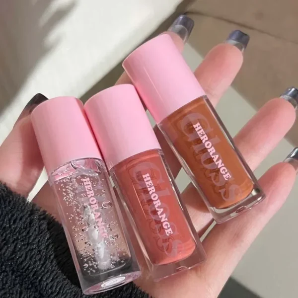 Water Light Lip Gloss Moisturizing Transparent Jelly Mirror Lip Glaze - Image 2