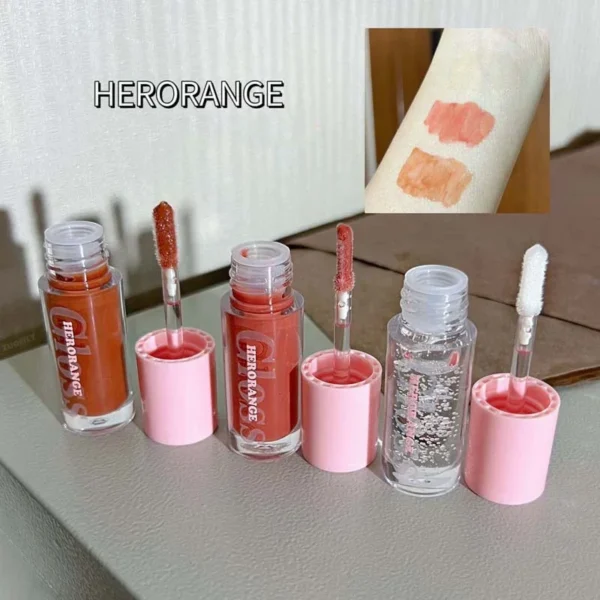 Water Light Lip Gloss Moisturizing Transparent Jelly Mirror Lip Glaze - Image 3